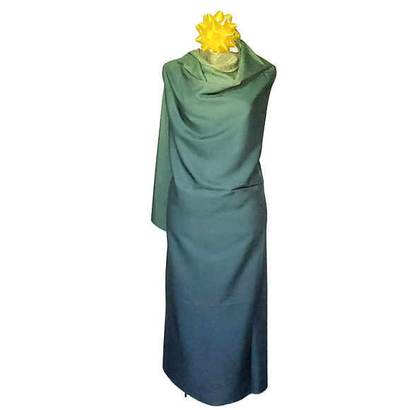 NWT Double Sided Silk Scarf 53"x53" Large Square Shawl Wrap XiangYunSha 35161 - Picture 4 of 14